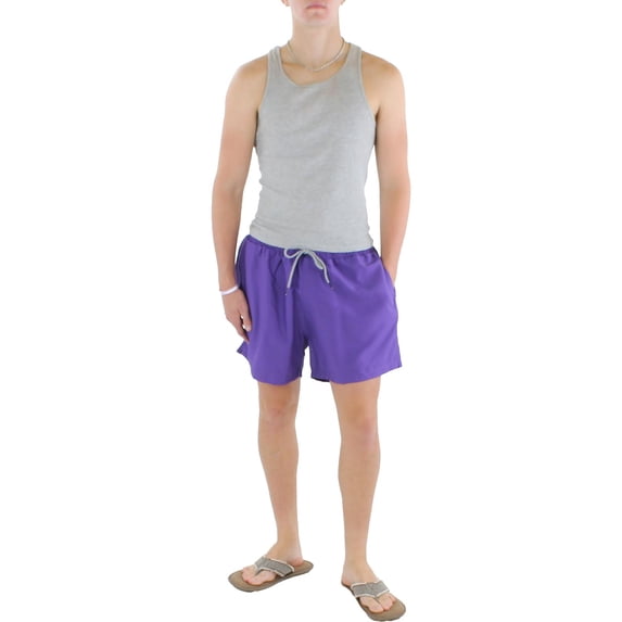 INC Mens Quick Dry 5" Inseam Swim Trunks