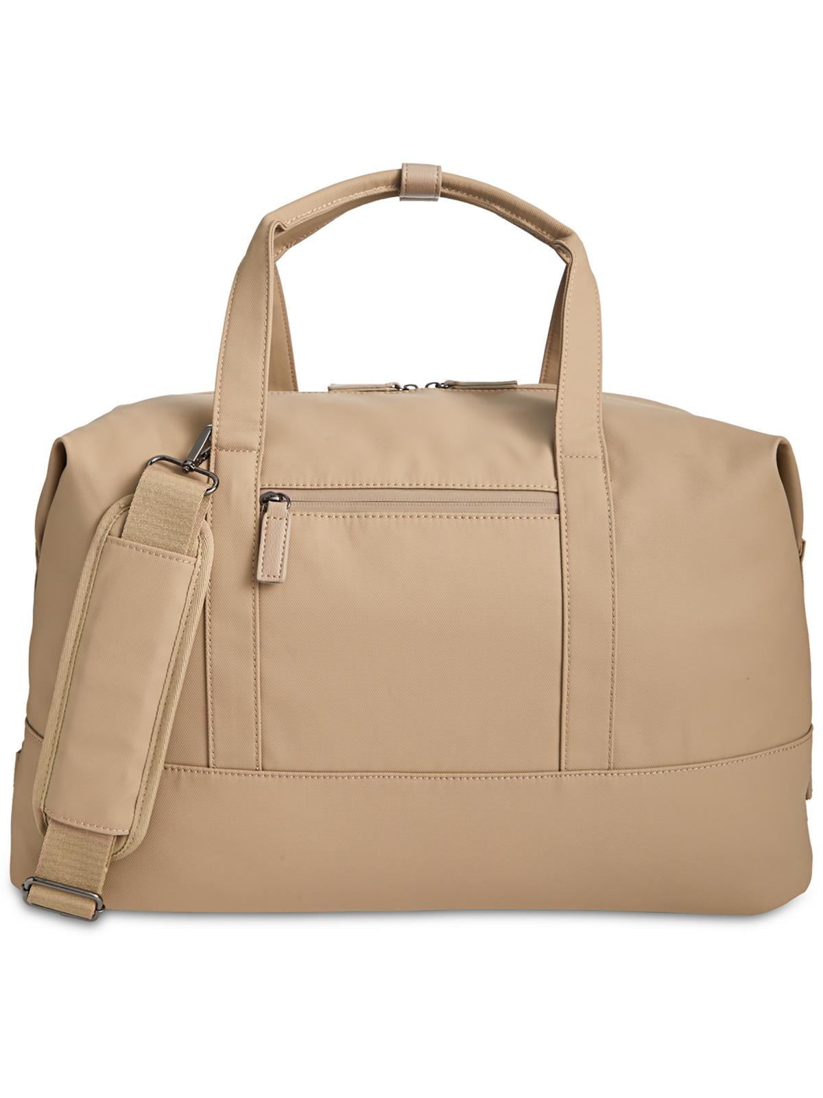 INC Mens Rubberized Travel Weekender Bag