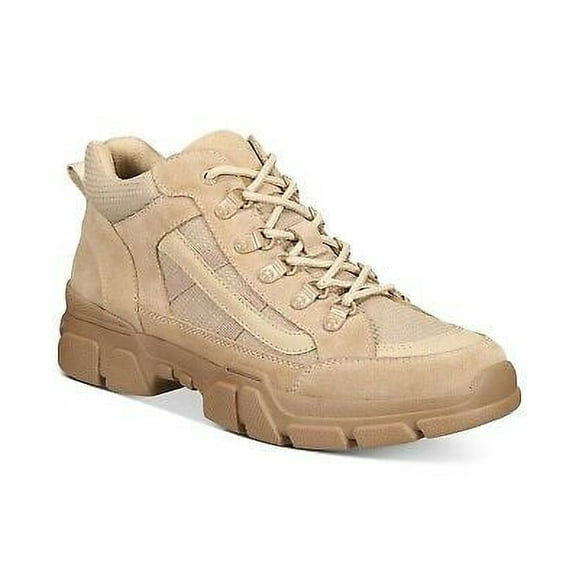Titus Hybrid Beige Men SZ 7.5M High Top TAN BOOTS Shoes