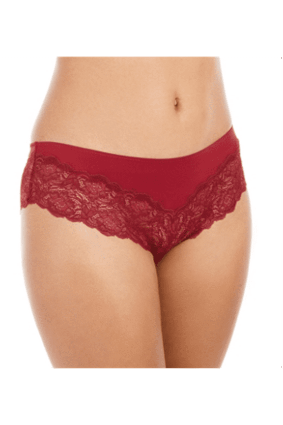 INC Women's Intimates Solid Everyday Underwear Red Size 2XL