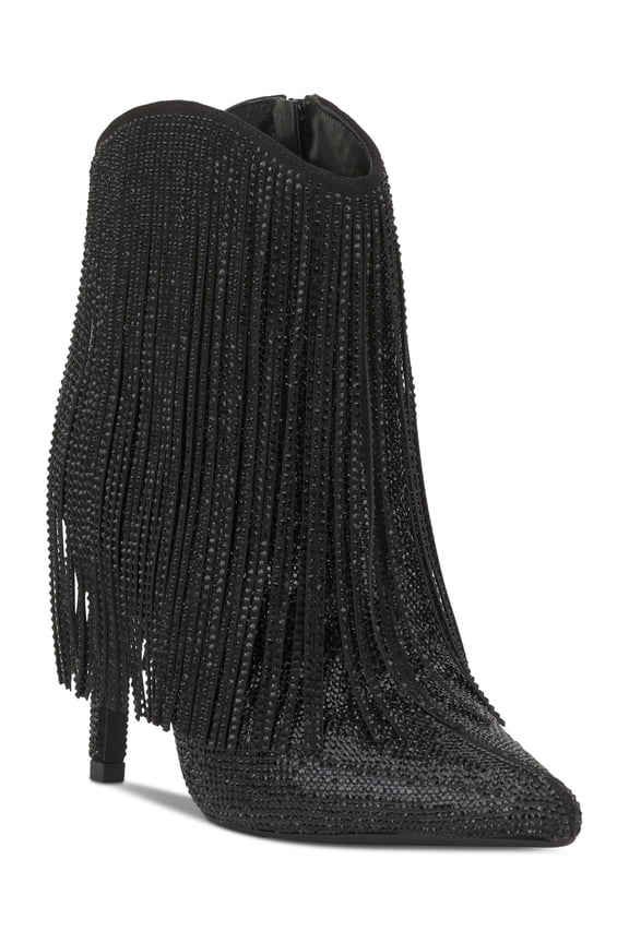 Women's Sahoj Ankle Boots, Black Bling, 7.5
