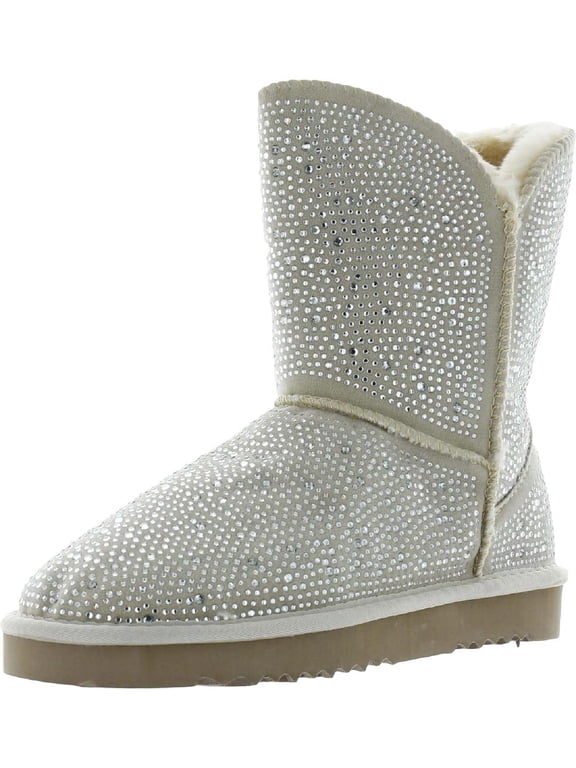 Womens Adrie Faux Fur Lined Pull On Winter & Snow Boots