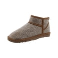 thumbnail image 1 of INC Womens Ariee Rhinestone Canvas Shearling Boots, 1 of 1