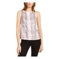 thumbnail image 1 of INC Womens Beige Sequined Sleeveless Party Tank Top S, 1 of 2