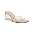 thumbnail image 1 of INC Womens Beyla 2 Faux Leather Sandal Mules, 1 of 3