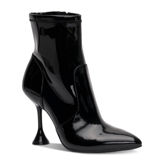 INC Womens Black Comfort Slip Resistant Ibrina Pointed Toe Flare Heeled Boots 6.5 M