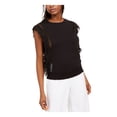 thumbnail image 1 of INC Womens Black Crew Neck Tank Top  Size M, 1 of 3