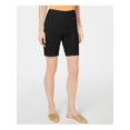 thumbnail image 1 of INC Womens Black Curvy Pocket Detail Wear To Work Bermuda Shorts 12, 1 of 2