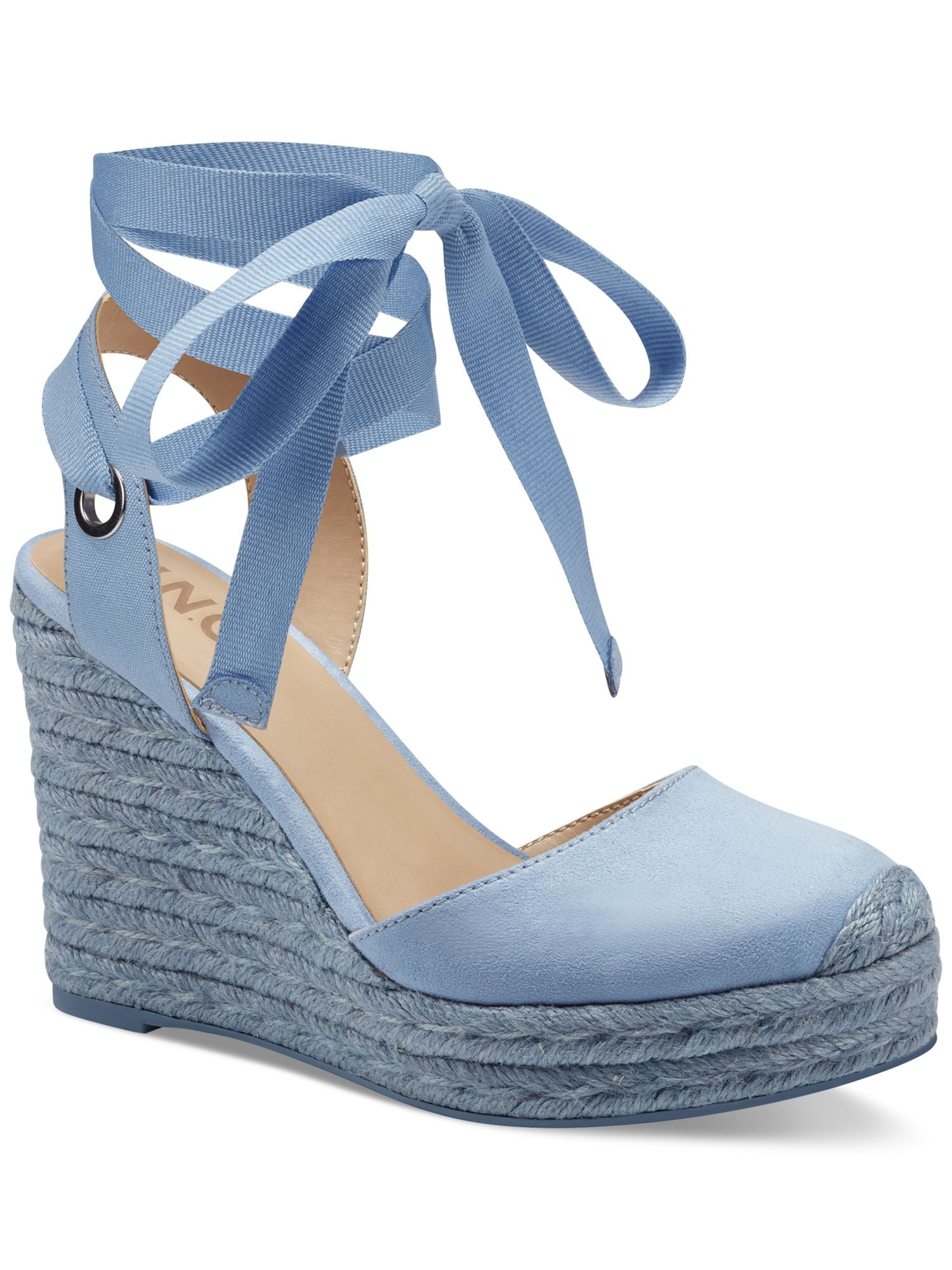 Wedge Espadrille Womens Blue Wedge Sandals INC Womens Blue