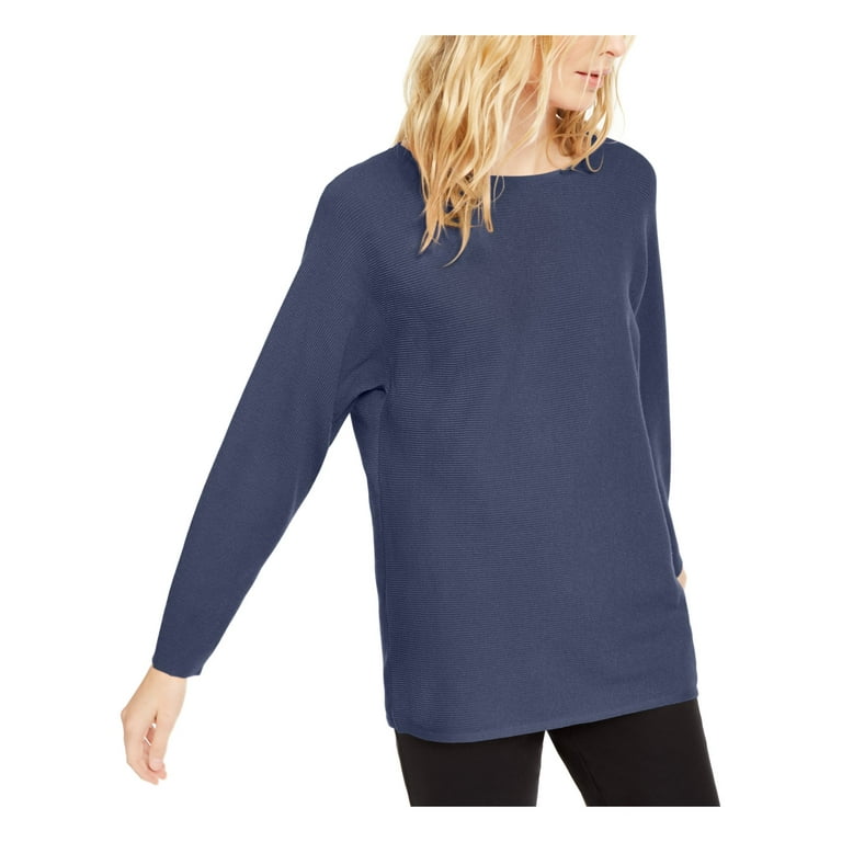 Mable Round Neck Dolman Sleeve Cropped Sweater