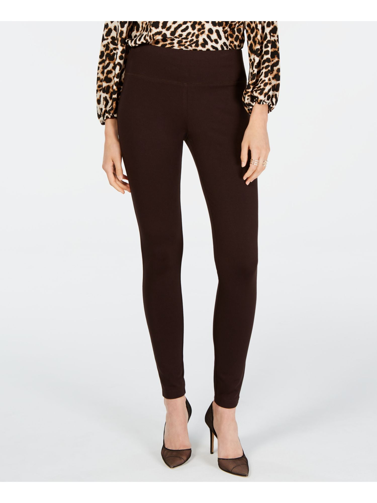 allbrand365 designer INC International Concepts Womens Leopard-Print  Leggings