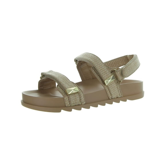 INC Womens Caldeon3 Adjustable Faux Leather Slingback Sandals