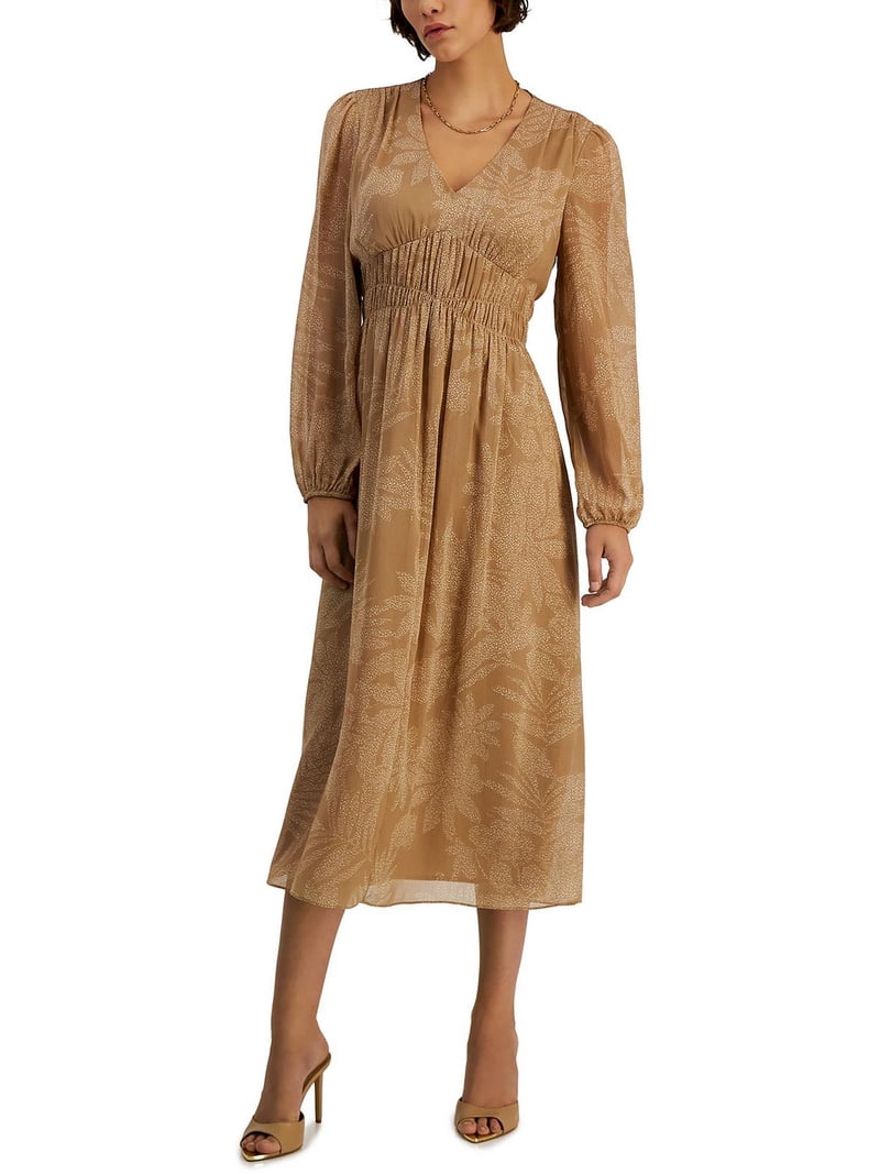 chiffon combo dress Chiffon Frill Mini Combo Dress 0(SMALL) / IVORY