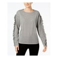 thumbnail image 1 of INC Womens Crew Neck Long Sleeve Top L, 1 of 2