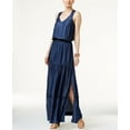 thumbnail image 1 of INC Womens Denim Pullover Maxi Dress Blue XL, 1 of 1