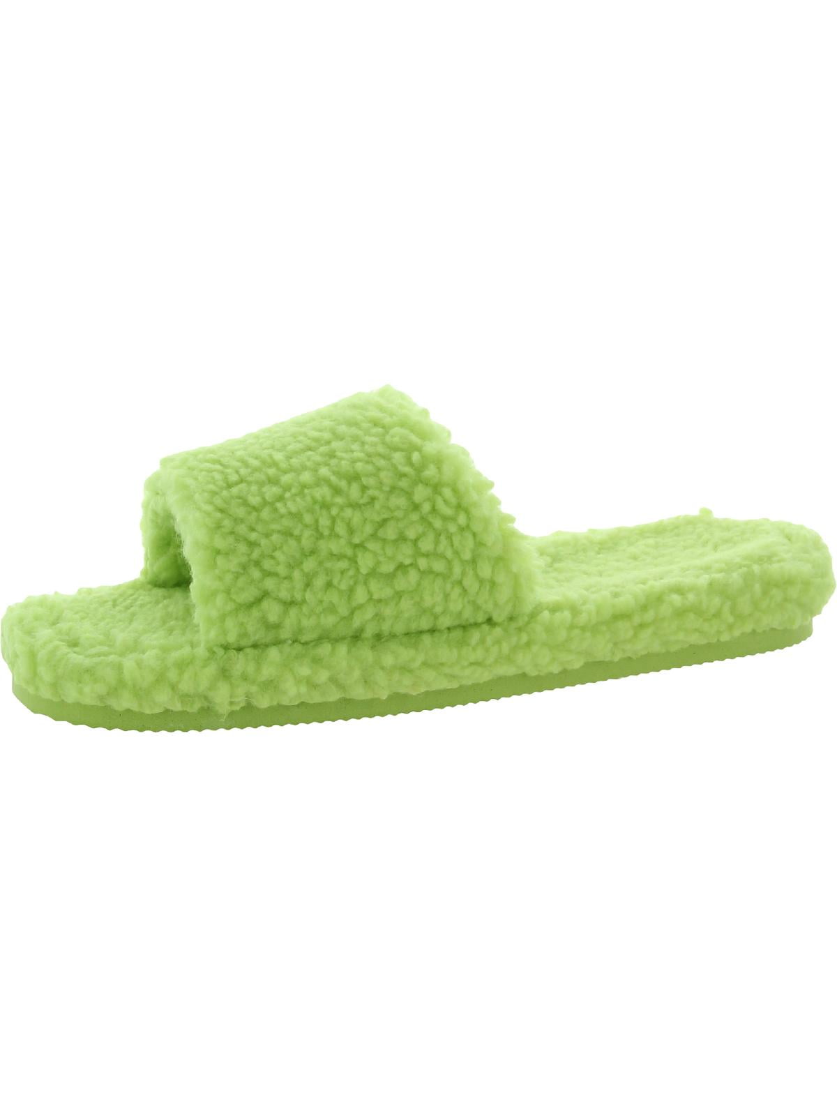 Green fuzzy slides outlet
