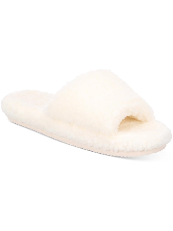 Womens Dinnaa Cozy Faux Fur Slide Slippers
