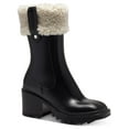 thumbnail image 1 of INC Womens Eddiie 2 Faux Shearling Mid-Calf Rain Boots, 1 of 4