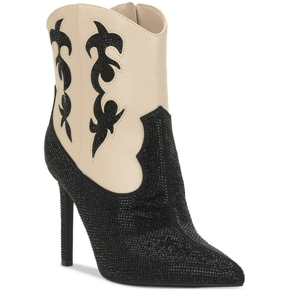 INC Womens Embellished Cowboy, Western Boots