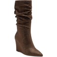 thumbnail image 1 of INC Womens FLORELLE Slouch Rhinestone Mid-Calf Boots, 1 of 3