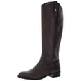 thumbnail image 1 of INC Womens Fawne Leather Knee-High Riding Boots, 1 of 3