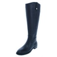 thumbnail image 1 of INC Womens Fawne Wide Calf Leather Riding Boots, 1 of 2