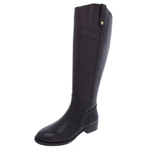 INC Womens FawneWC Wide Calf Leather Riding Boots