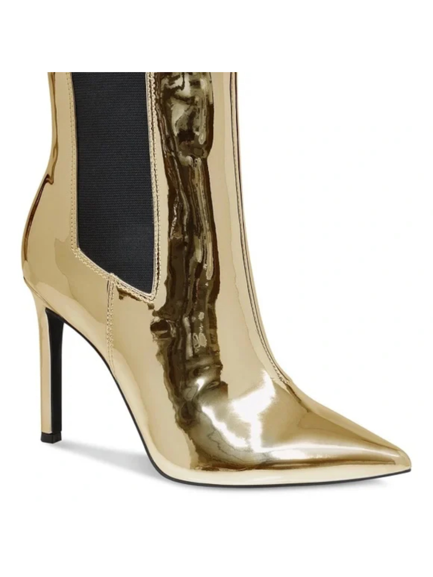 Caradise Women's Chunky Heel Ankle Boots - Faux Suede, Square Toe & Zip Up - View #14
