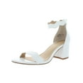 thumbnail image 1 of INC Womens Hadwin Faux Leather Open Toe Heels, 1 of 2