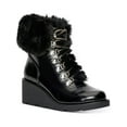 thumbnail image 1 of INC Womens Hannia Patent Lace Up Booties, 1 of 3