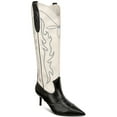 thumbnail image 1 of INC Womens Hayleigh Faux Leather Knee-High Boots, 1 of 2