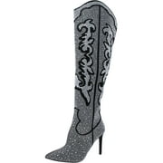 INC Womens Iresa 4 Embellished Thigh High Over-The-Knee Boots