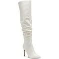 thumbnail image 1 of INC Womens Iyonna Faux Leather Slouchy Over-The-Knee Boots, 1 of 3