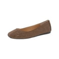 thumbnail image 1 of INC Womens Juney Rhinestone Square Toe Ballet Flats, 1 of 3