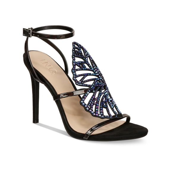 INC Womens Kaif Faux Leather Evening Ankle Strap
