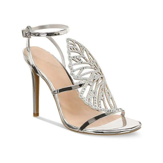 INC Womens Kaip Rhinestone Whimsical Shimmer Ankle Strap