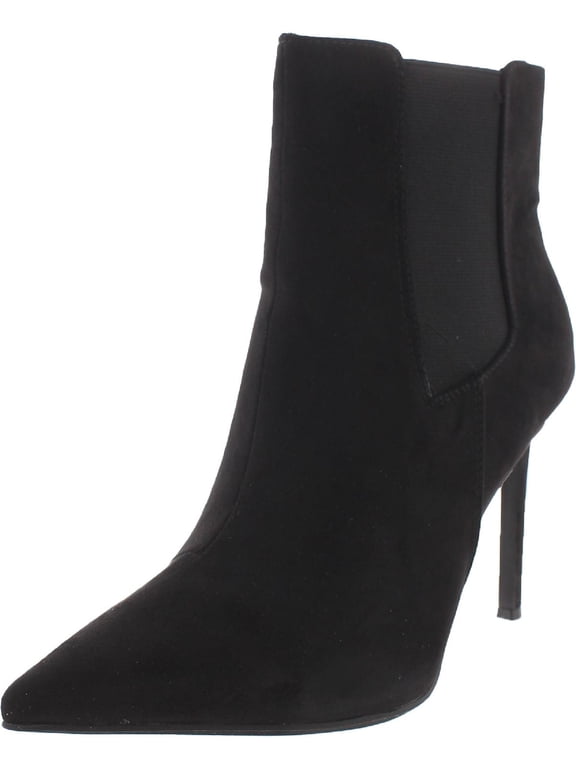 Womens Katalina F Faux Suede Pointed Toe Ankle Boots
