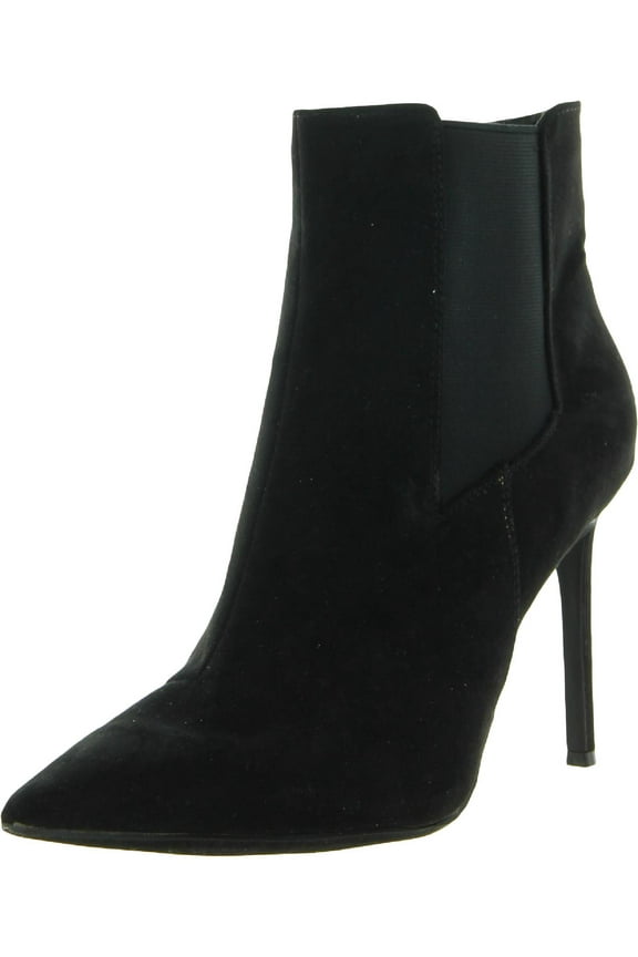 Womens Katalina Patent Pointed Toe Booties