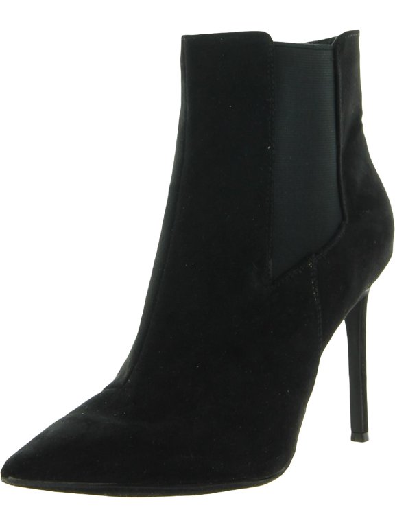 Womens Katalina Patent Pointed Toe Booties