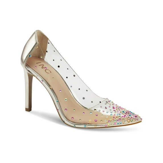 INC Womens Katey Slip On Rhinestone Pumps