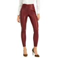thumbnail image 1 of International Concepts Womens Faux Leather Leggings Port 14, 1 of 3