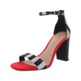 thumbnail image 1 of INC Womens Lexini 12 Rhinestone Ankle Strap Heels, 1 of 3