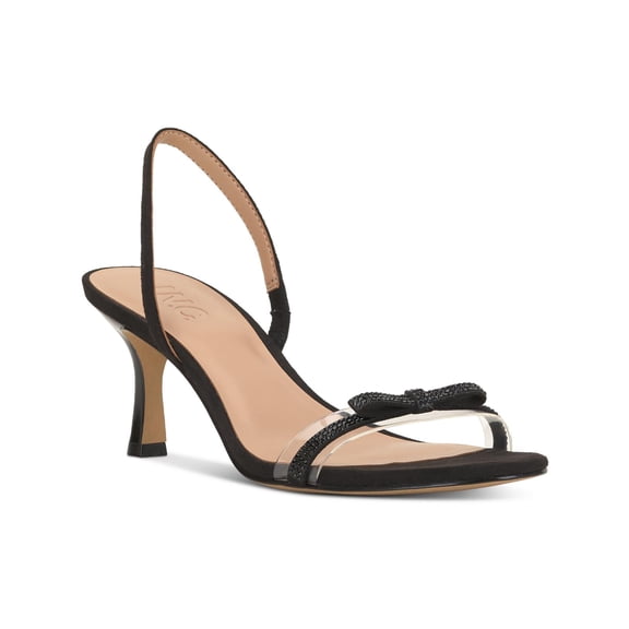 INC Womens Linette Slip On Ankle Strap Heels
