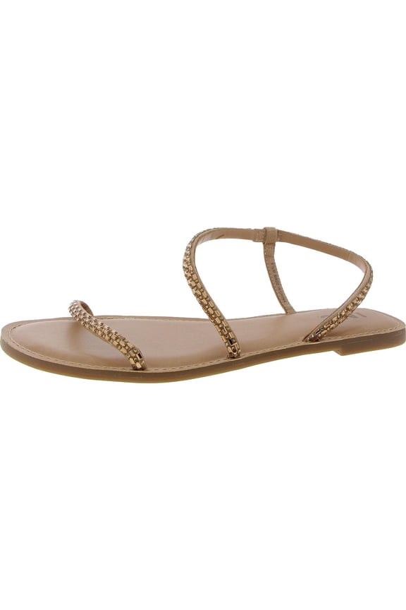 Womens Mahlah Embellished Flat Slingback Sandals