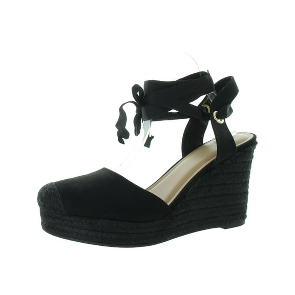 I.N.C. Internation Concepts Maisie Lace-Up Espadrille Black  10014781900 Women's Size 10