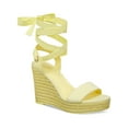 thumbnail image 1 of INC Womens Maxx Faux Suede Open Toe Wedge Sandals, 1 of 3