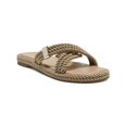 thumbnail image 1 of INC Womens Mayleef Rope Cushioned Footbed Slide Sandals, 1 of 3