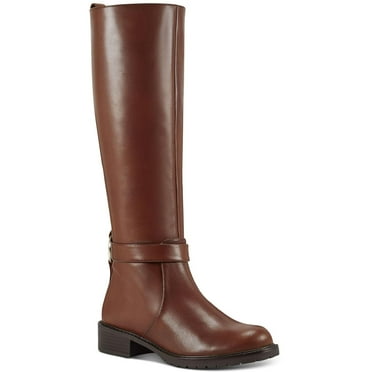 INC Womens Mireya L Leather Tall Knee-High Boots