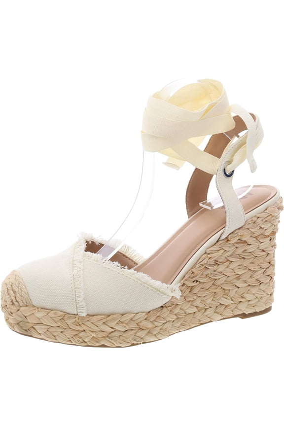 Womens Moniquee Wedges Closed Toe Ankle Strap