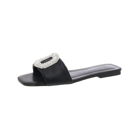 INC Womens Paden Embellished  Slide Sandals